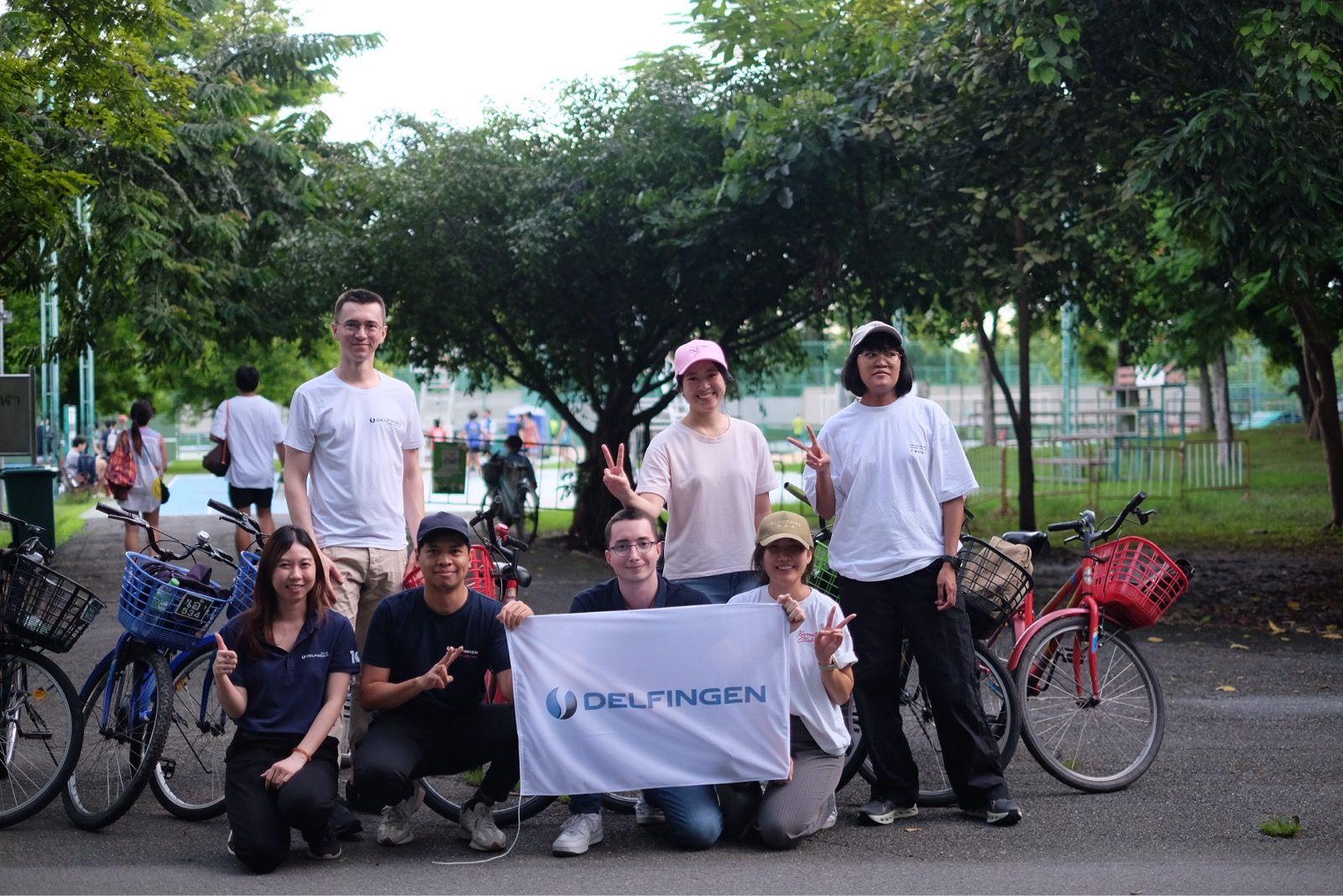 28 septembre 2025 : la Fondation Delfingen termine le Bike to the Future Challenge