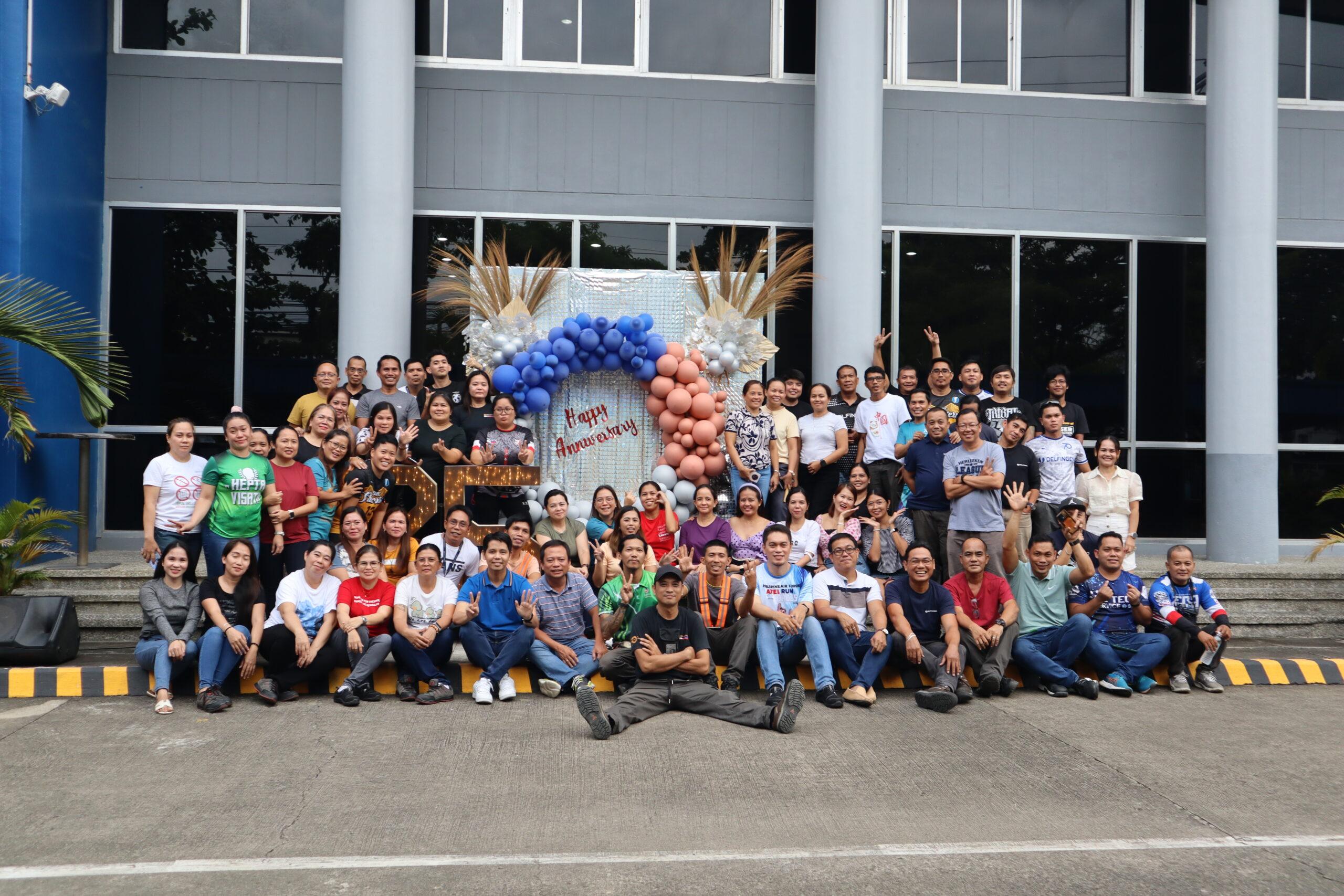 7 aout 2025 : Le site de Cebu célèbre ses 25 ans !