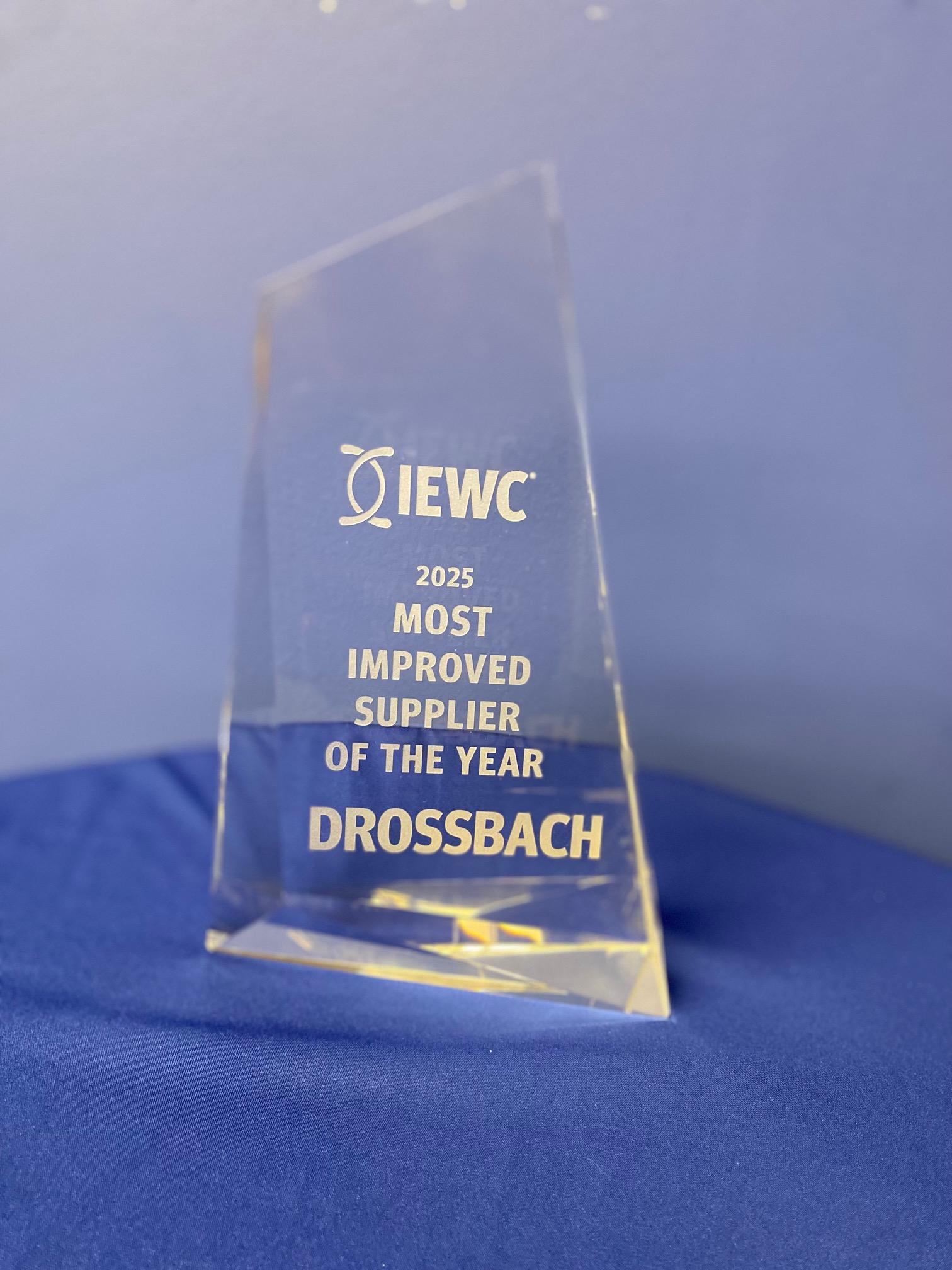 17 septembre 2025 : La marque Drossbach récompensée par le Prix du Fournisseur de l’année