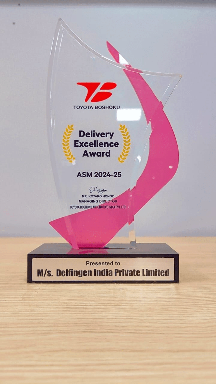 26 août 2025 : Une reconnaissance prestigieuse pour la marque DELFINGEN en Inde