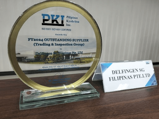 27 août : La marque DELFINGEN reconnue comme «fournisseur exceptionnel» aux Philippines